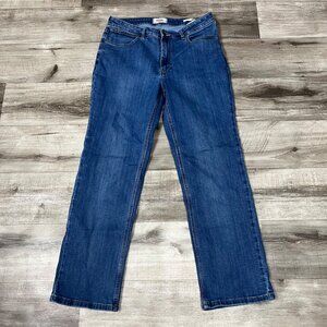 Wrangler High Rise True Straight Leg Denim Jeans Blue Women’s Size 30